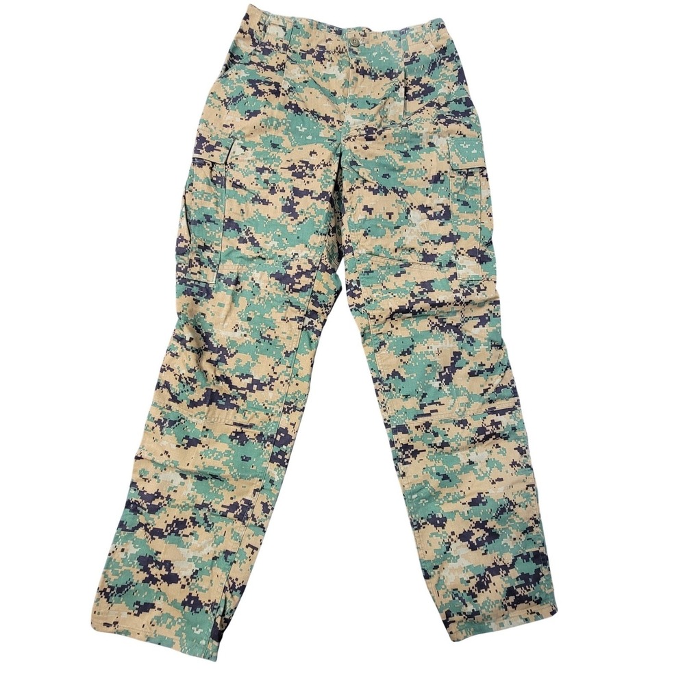 EUC USMC‎ Woodland MARPAT MCCUU Combat Trouser Digital Camo Cargo Pants 31x32 SM